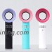 Youcoco USB Cable Charge Portable Bladeless Hand Held Cooler Mini Fan Personal Fans - B07G85V27M